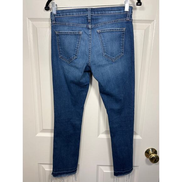 Current Elliot Straight Leg Denim Jean Limitless Destroy Released Hem Capsule - Picture 6 of 11